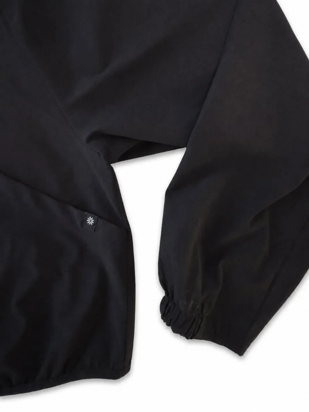 Athleta Girl Strength Dream Black Cropped Hooded Jacket L/12